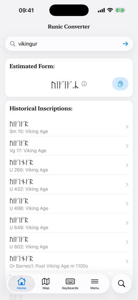 Rúnabreytir — iOS