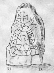 Upplands runinskrifter 188 — Johan Peringskiöld; https://www.raa.se/runinskrifter/sri_uppland_b06_text_4.pdf. Public Domain Mark 1.0