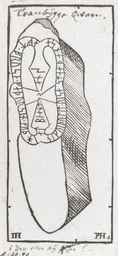 Upplands runinskrifter 615 — Petrus Helgonius och Johan Hadorph; https://app.raa.se/open/runor/inscription?id=6c65364f-4e26-4871-bf00-25ec79930b1f. CC0 1.0