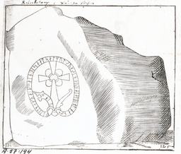 Upplands runinskrifter 39 — Johan Hadorph och Johan Leitz; https://app.raa.se/open/runor/inscription?id=bd7369e7-be29-499d-afc3-40309e890e77. CC0 1.0