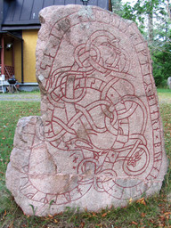 Upplands runinskrifter 152 — Larske; Own work. CC BY-SA 3.0