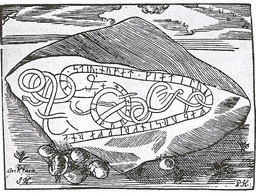 U 270, Smedby — en:Johan Hadorph (1630 - 1693); Wessen, Elias; Sven B.F. Jansson (1940-1943). Sveriges runinskrifter: VI. Upplands runinskrifter del 1. Stockholm: Kungl. Vitterhets Historie och Antikvitets Akademien. ISSN 0562-8016. p 440. Public Domain Mark 1.0