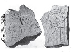 Sö 216, Aska (2) — Richard Dybeck; Dybeck, Richard (1855). Svenska run-urkunder , Första Samlingen. Stockholm. Joh. Beckmann.. Public Domain Mark 1.0