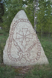 U768 Grop-Norrby — Bengt A. Lundberg; Bengt A Lundberg / Kulturmiljöbild, Riksantikvarieämbetet This file was provided to Wikimedia Commons by the Swedish National Heritage Board as part of the cooperation project Connected Open Heritage with Wikimedia Sverige . This file was made available by Riksantikvarieämbetet as part of the Connected Open Heritage project. The project is led by Wikimedia Sverige in cooperation with UNESCO, Wikimedia Italia and Cultural Heritage without Borders and is financed by a project grant from the Culture Foundation of the Swedish Postcode Lottery .; Bengt A Lundberg / Riksantikvarieämbetet. CC BY 2.5