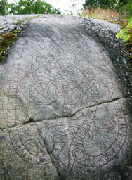 Upplands runinskrifter Fv1946;258 — Hedning; Own work. CC BY-SA 3.0