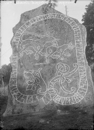 Rune stone, Svartsjö, Uppland, Sweden — Erik Brate; https://www.flickr.com/photos/swedish_heritage_board/4176042609/. Public Domain Mark 1.0