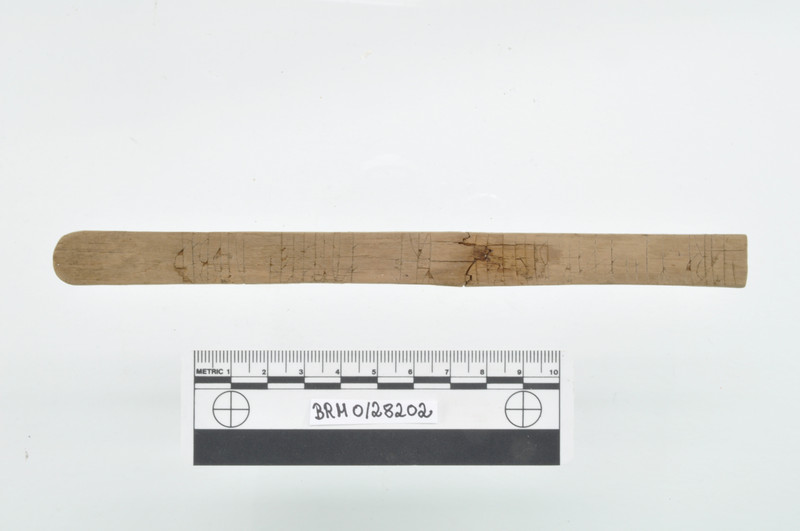 BRM 0/28202/1 Runepinne. Etter konservering.