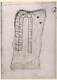 Hobro runesten 1 — Jon Skonvig; Nationalmuseet, Danmark. Public Domain